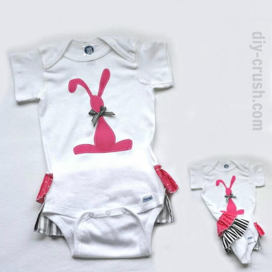 Ruffle Bum DIY Onesie Ruffle Bum DIY Onesie