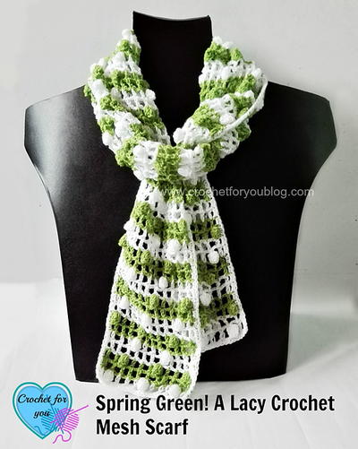 Lacy Crochet Scarf Pattern