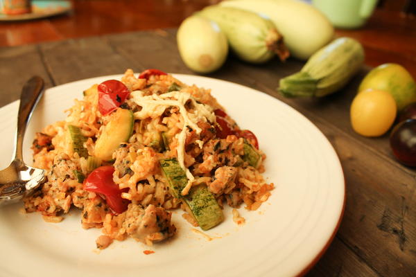 Zucchini Rice Casserole Zucchini Rice Casserole