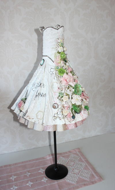 Wedding Dress Miniature Craft Wedding Dress Miniature Craft