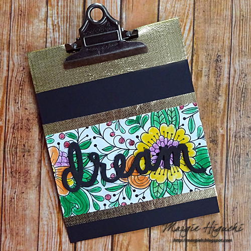 Gold Dream DIY Clipboard Gold Dream DIY Clipboard