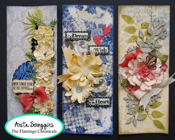 Mixed Media Flower Cards Mixed Media Flower Cards