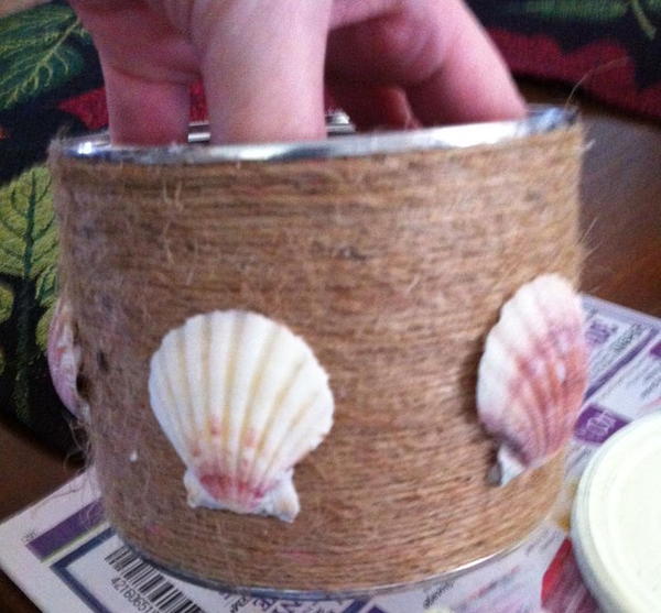 Beachy Tin Can Craft Beachy Tin Can Craft