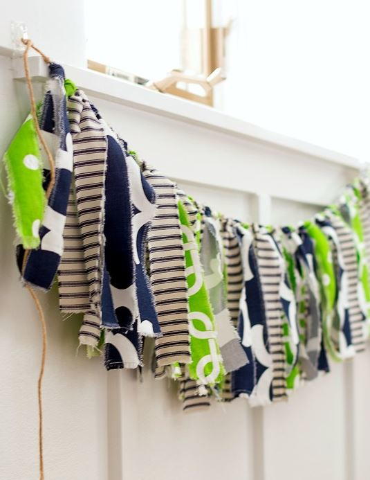 Made-From-Scrap DIY Banner Made-From-Scrap DIY Banner