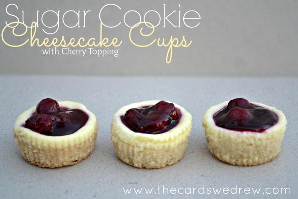 Sugar Cookie Cheesecake Cups Sugar Cookie Cheesecake Cups