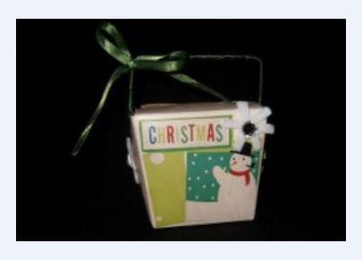 Christmas Take Out Gift Box