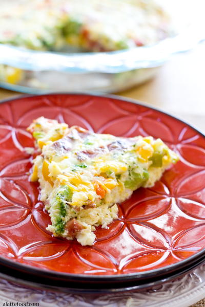 Low Calorie Crustless Quiche Low Calorie Crustless Quiche