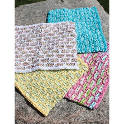 Color Me Mod Dishcloth Color Me Mod Dishcloth