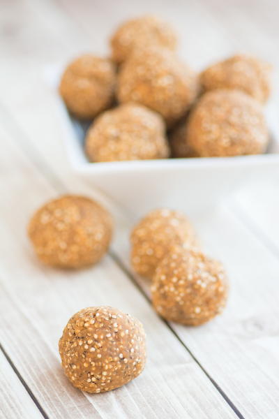 Protein Packed Peanut Butter Quinoa Balls Protein Packed Peanut Butter Quinoa Balls