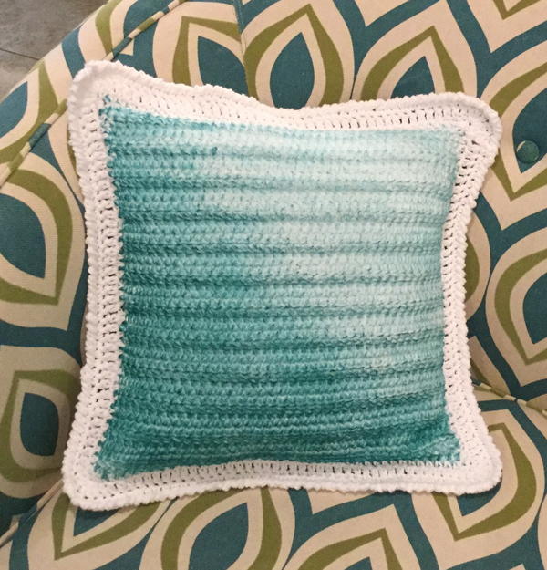 Tinted Crochet Pillow Tinted Crochet Pillow