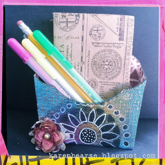 Mini Art Journal Holder Mini Art Journal Holder