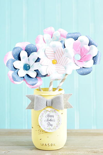 Mothers Day Mason Jar Gift Mothers Day Mason Jar Gift