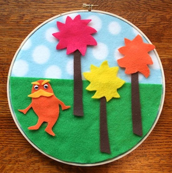 Lorax-Inspired Felt Storyboard Lorax-Inspired Felt Storyboard