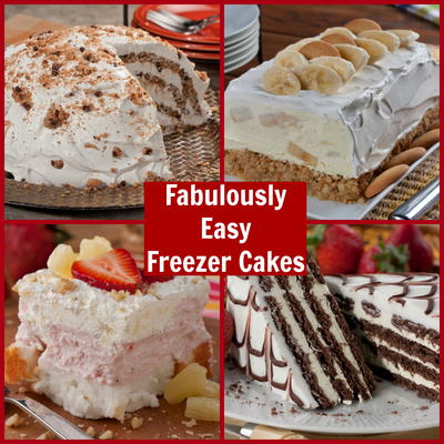 6 Fabulously Easy Freezer Cakes