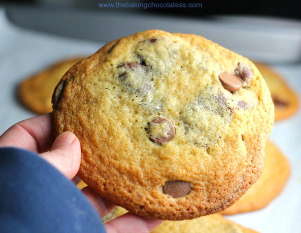 Perfect Thin Chewy & Crispy Chocolate Chip Cookies