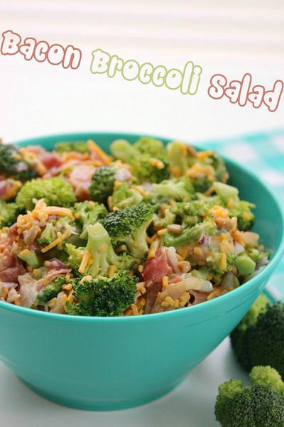 Bacon Broccoli Salad Side