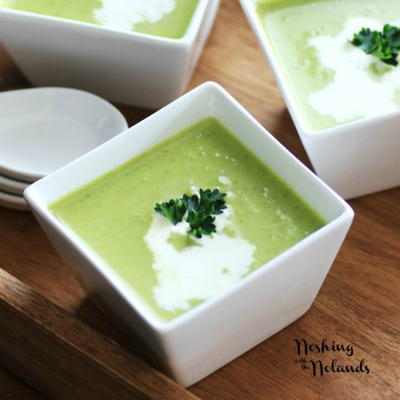 Spring Green Pea Soup