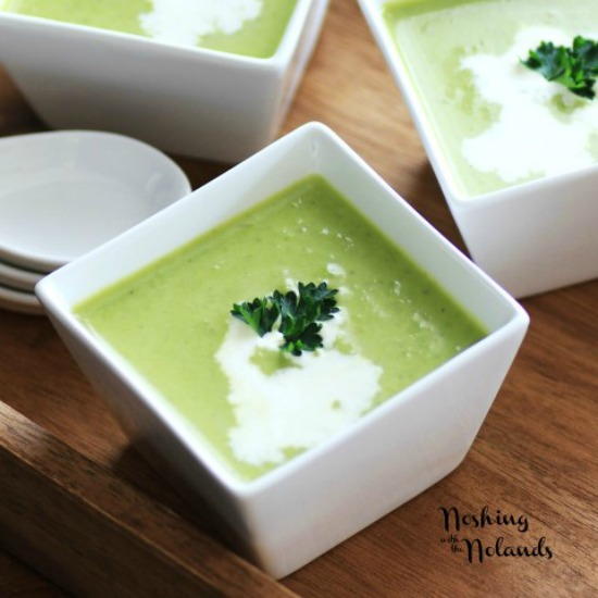 Spring Green Pea Soup Spring Green Pea Soup