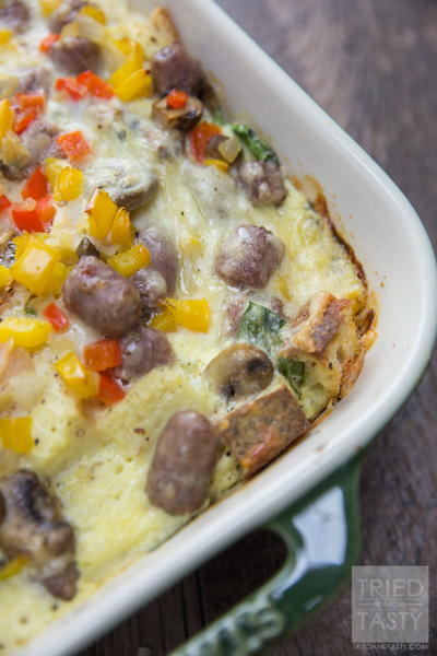 Sausage Veggie Lovers Breakfast Casserole Sausage & Veggie Lovers Breakfast Casserole