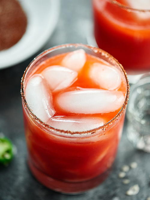 Easy Strawberry Jalapeno Margarita