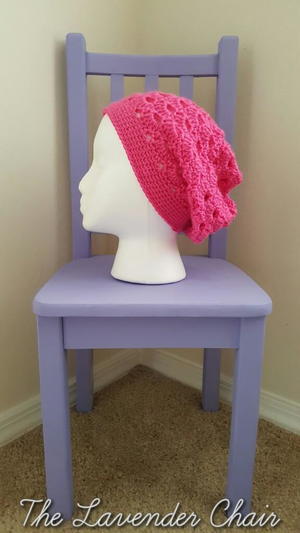 Stacked Shell Slouchy Beanie
