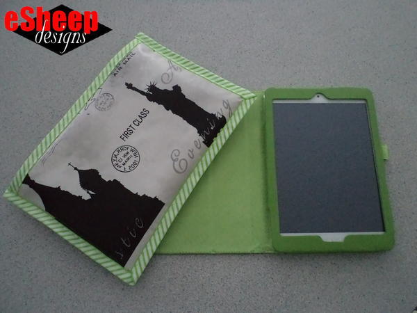 Tablet Envelope in Waxcloth Tablet Envelope in Waxcloth