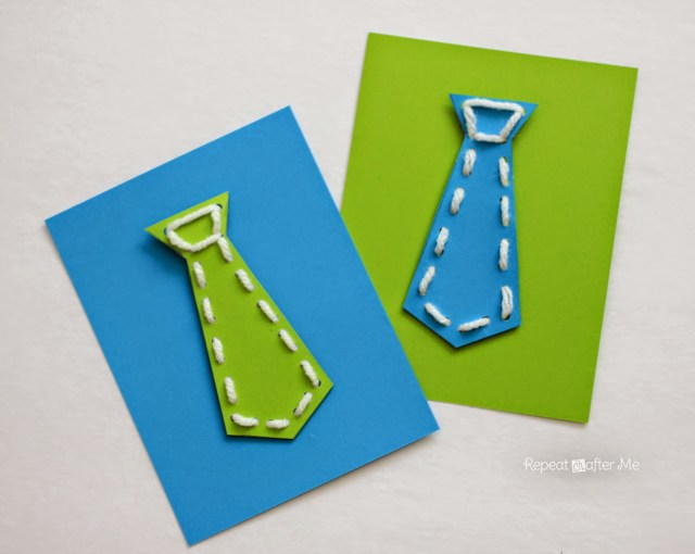 Tie-Me-On Fathers Day Card Tie-Me-On Fathers Day Card