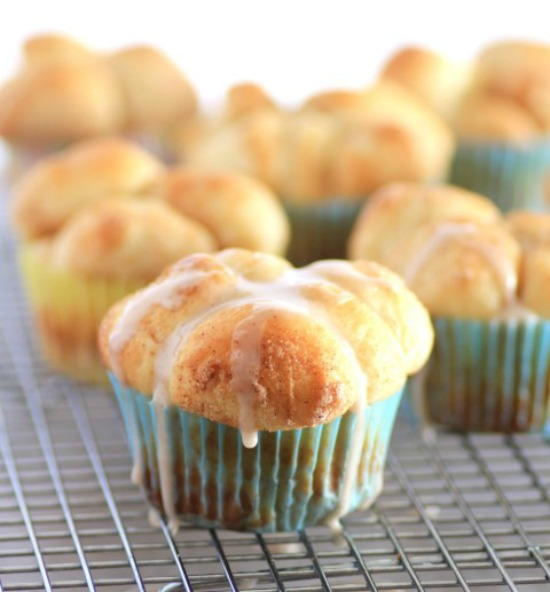 Mini Cinnamon Pull Apart Bread Mini Cinnamon Pull Apart Bread