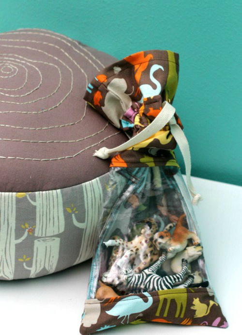 Drawstring Bag with Vinyl Window Drawstring Bag with Vinyl Window