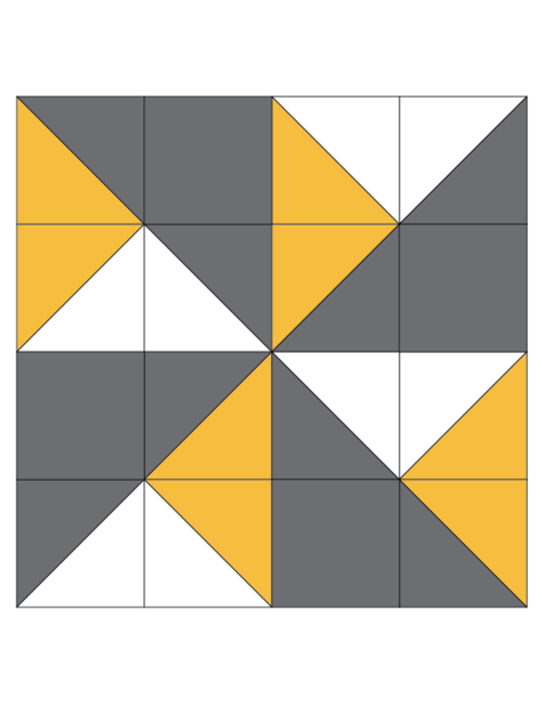 Double Pinwheel Quilt Block Double Pinwheel Quilt Block