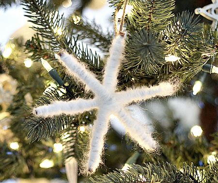 Twinkling Twig Snowflake Ornament