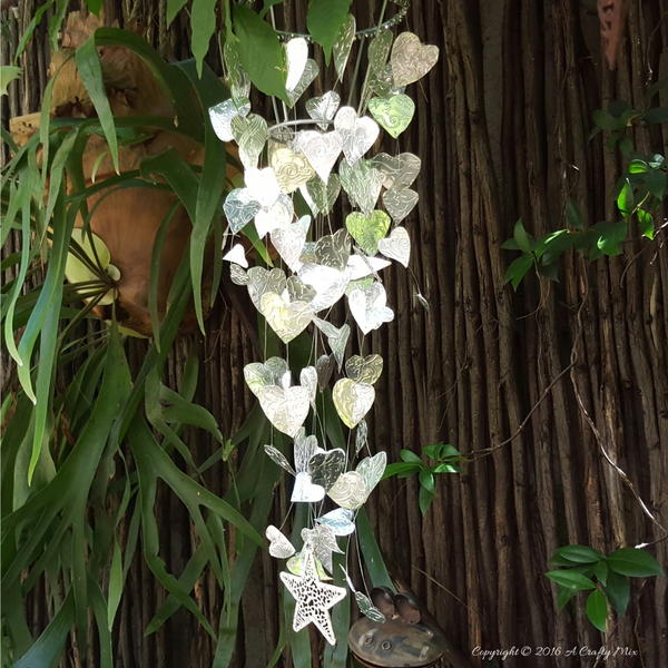 Chain of Hearts Garden Mobile Chain of Hearts Garden Mobile