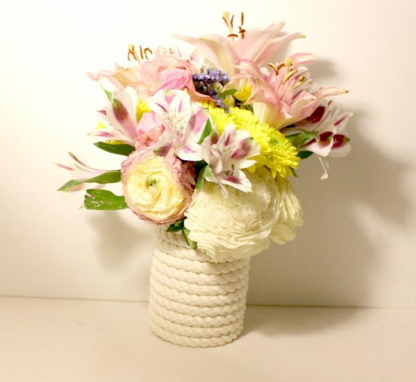 DIY Rope Centerpieces DIY Rope Centerpieces