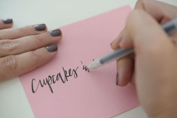 Faux Calligraphy Tutorial Faux Calligraphy Tutorial