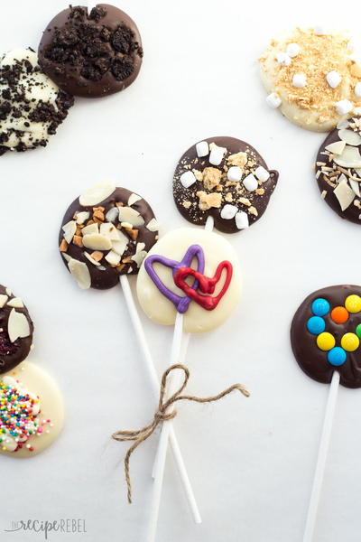 Chocolate Lollipops 10 Ways_1 Chocolate Lollipops: 10 Ways_1