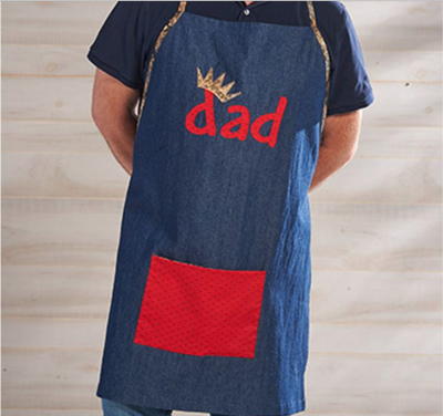 King of the Grill DIY Apron
