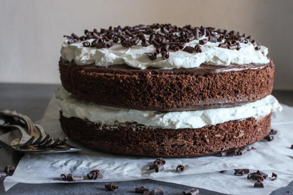 Nutella Chocolate Layer Cake Nutella Chocolate Layer Cake