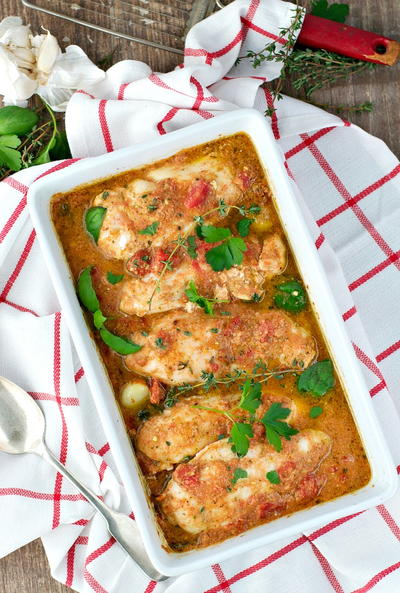 Easy Italian Baked Chicken Easy Italian Baked Chicken