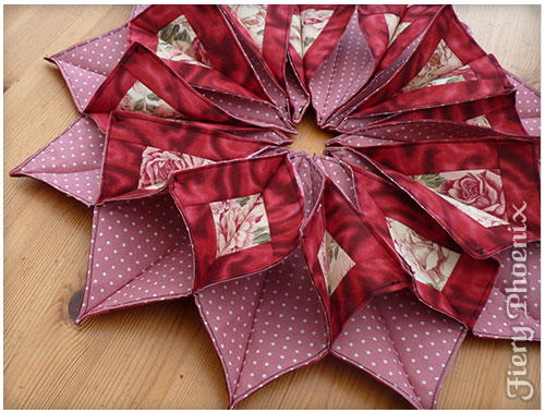 Origami Candle Mat Origami Candle Mat