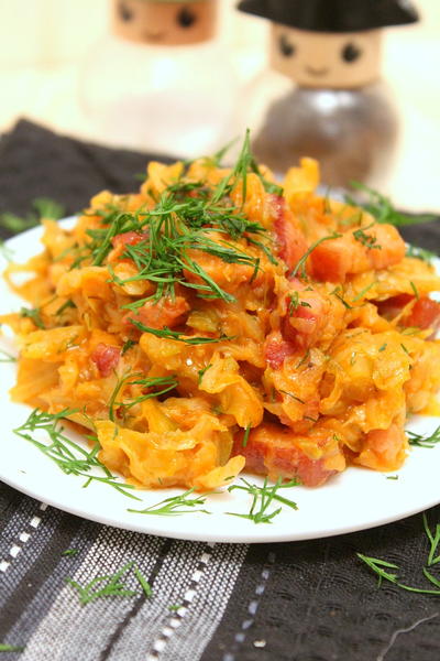 Cabbage and Smoked Bacon Cabbage and Smoked Bacon