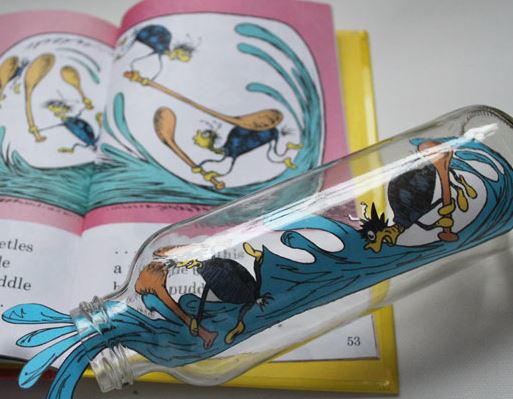 Tweedle Beetle Battle Bottle Craft Tweedle Beetle Battle Bottle Craft