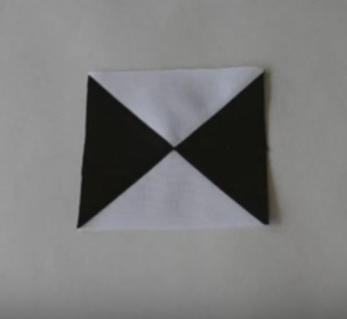 Easy Hourglass Quilt Block Easy Hourglass Quilt Block