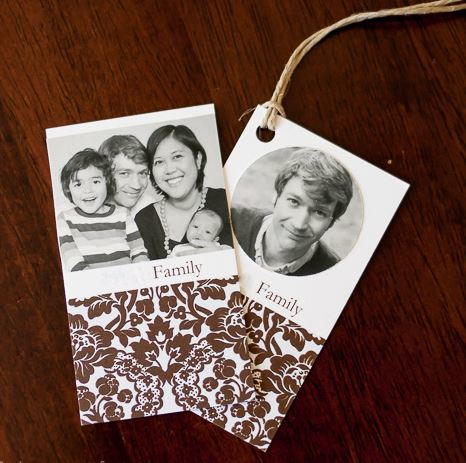 Fun Photo DIY Gift Tags Fun Photo DIY Gift Tags