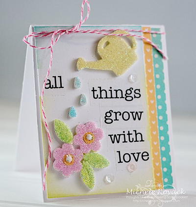 Grow With Love Handmade Card