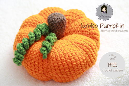 Jumbo Pumpkin Crochet Pattern Jumbo Pumpkin Crochet Pattern