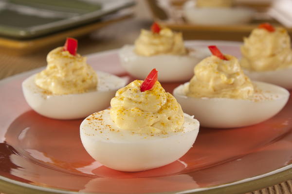 EDR - Curry-Dijon Deviled Eggs