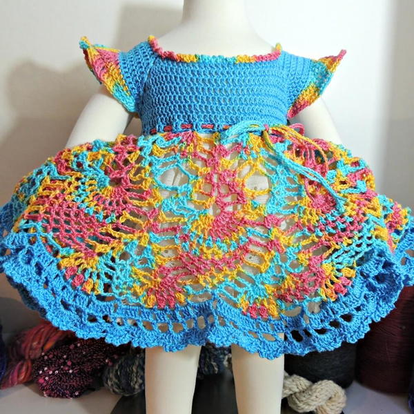 Grace and Charm Crochet Baby Dress Grace and Charm Crochet Baby Dress