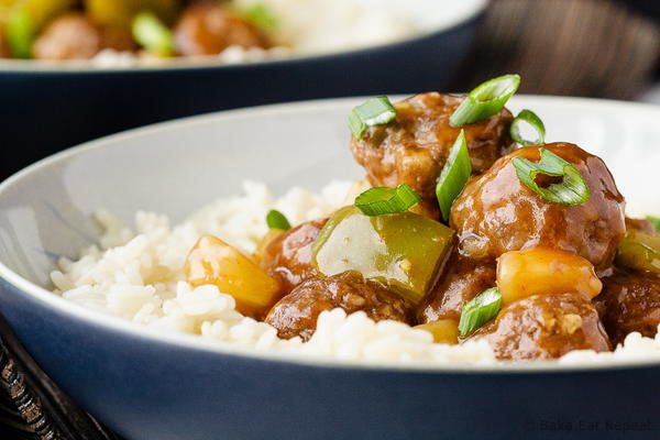 The Best Sweet and Sour Meatballs The Best Sweet and Sour Meatballs