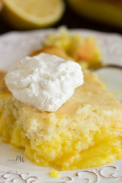 Easy Lemon Lava Cake Easy Lemon Lava Cake