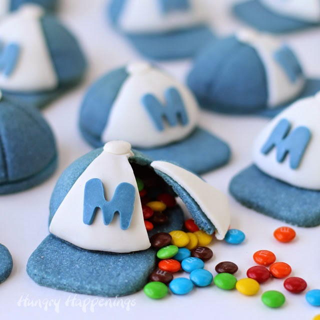 Baseball Cap Pinata Cookies Baseball Cap Pinata Cookies